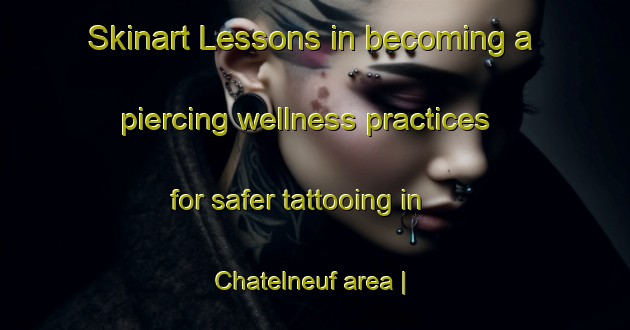 Skinart Lessons in becoming a piercing wellness practices for safer tattooing in Chatelneuf area | PiercingTraining | PiercingClasses | SkinartTraining-France